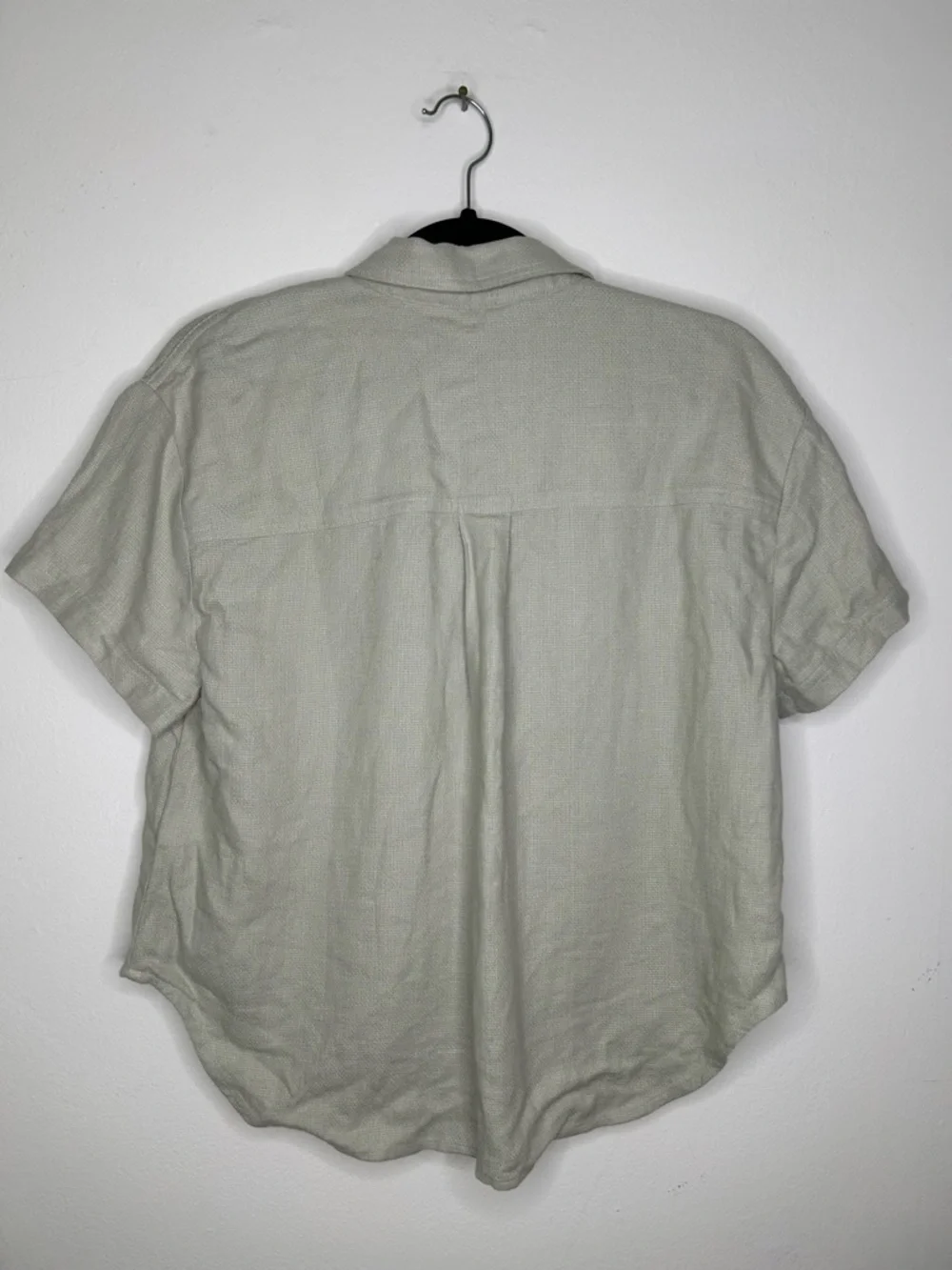 NWT Madewell linen Breezewoven Beachside Shirttail size small - Picture 8 of 8